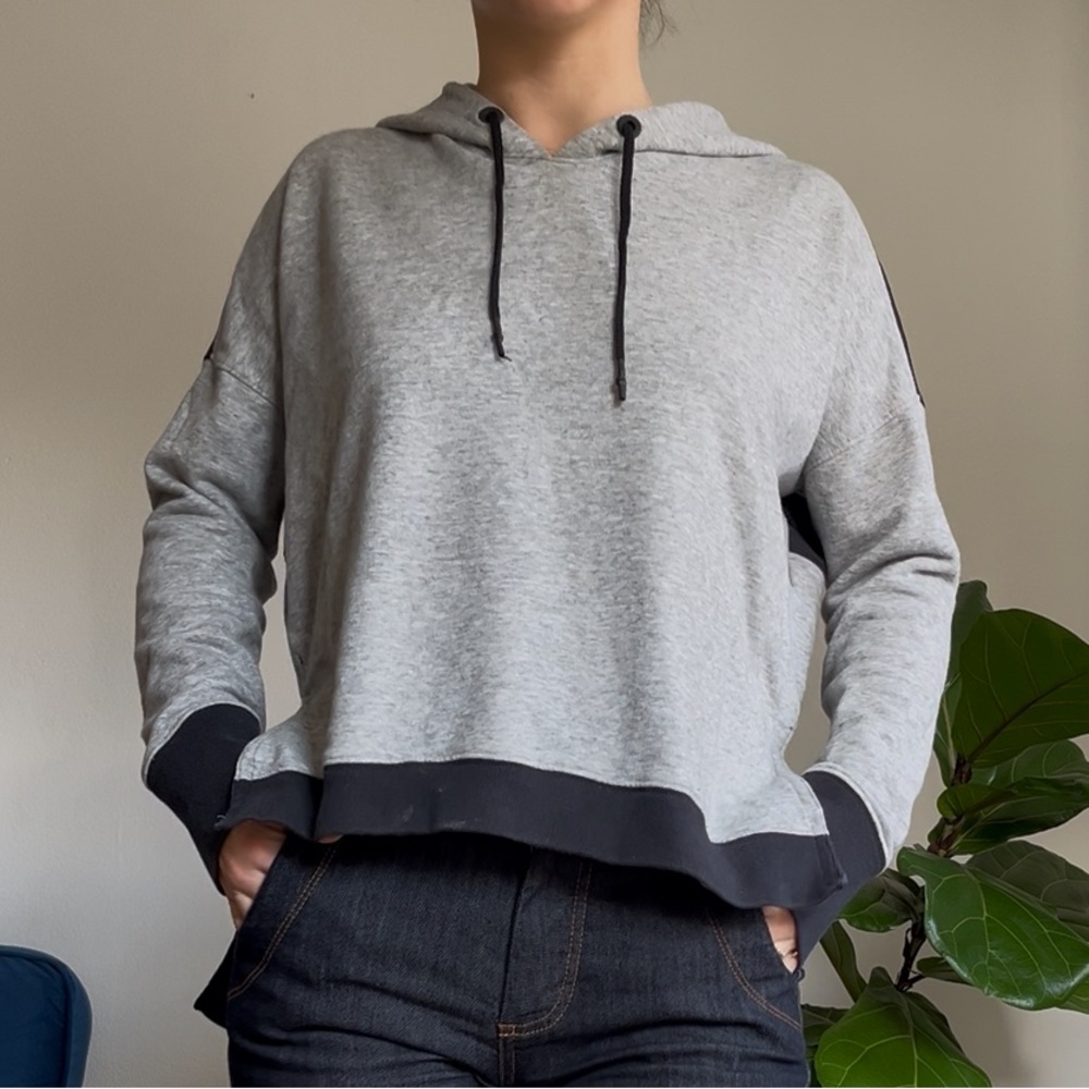 Gray Athletic Hoodie